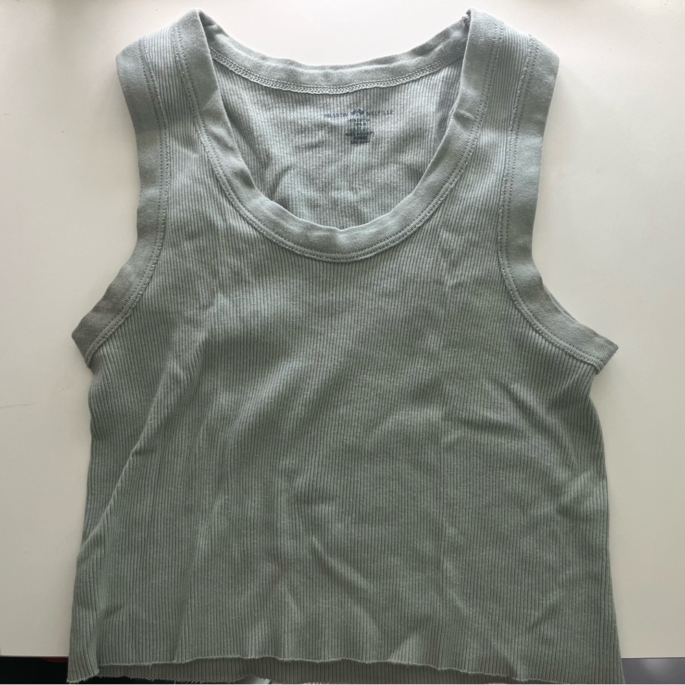 Light green tank top
